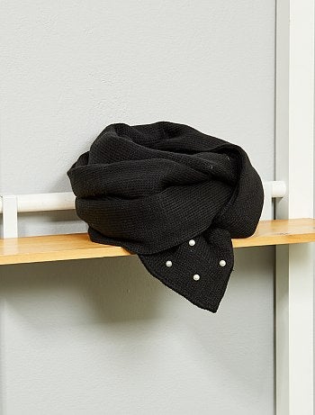 Cachecol com pérolas - Kiabi