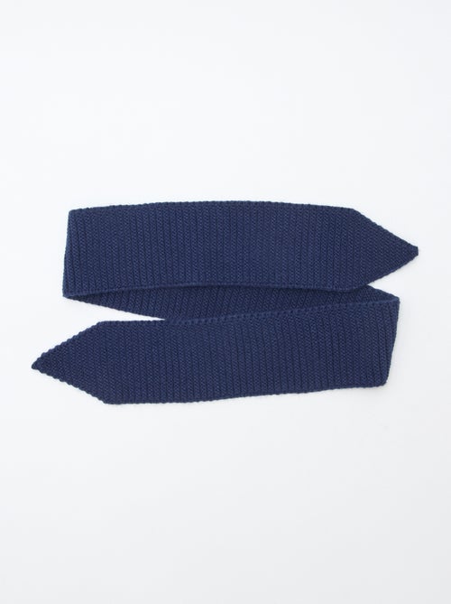 Cachecol de malha pesada formato lenço - Kiabi