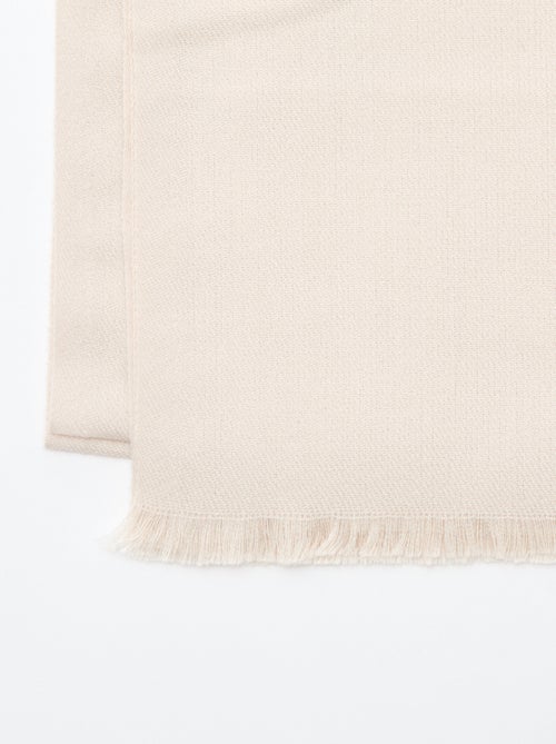 Cachecol de malha quente e suave - Kiabi