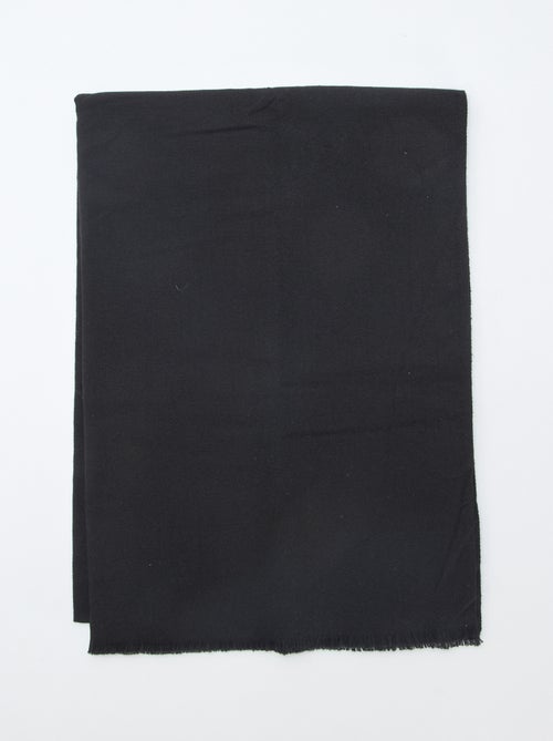 Cachecol de malha quente e suave - Kiabi