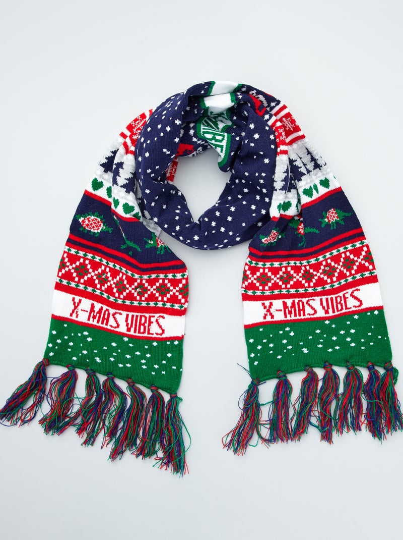 Cachecol de Natal com led BEGE - Kiabi