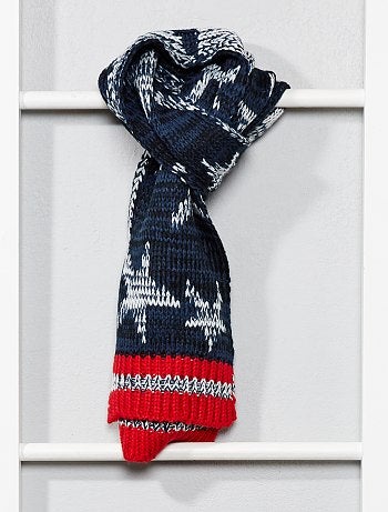Cachecol em malha mesclada - Kiabi
