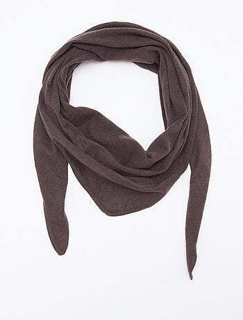 Echarpe lenço triangular para atar