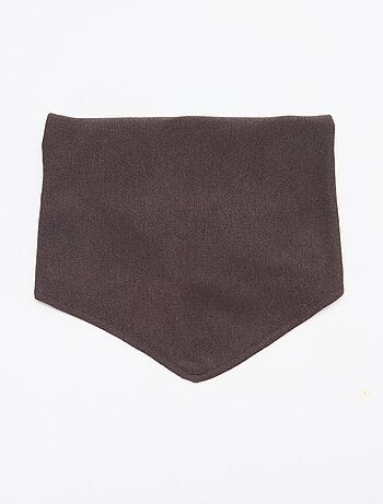 Cachecol lenço triangular para atar