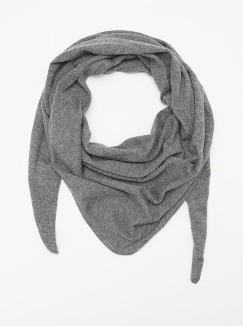 Cachecol lenço triangular para atar - Kiabi