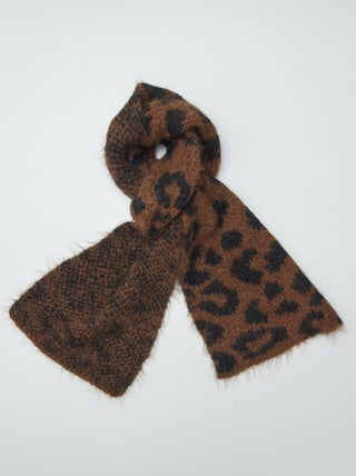 Cachecol 'leopardo'