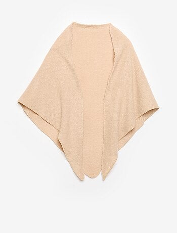 Cachecol liso triangular