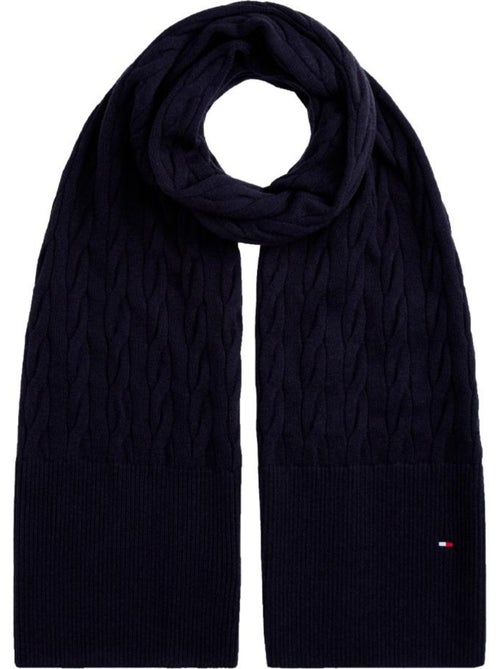 Cachecol masculino tommy hilfiger marinho am0am13596 - Kiabi