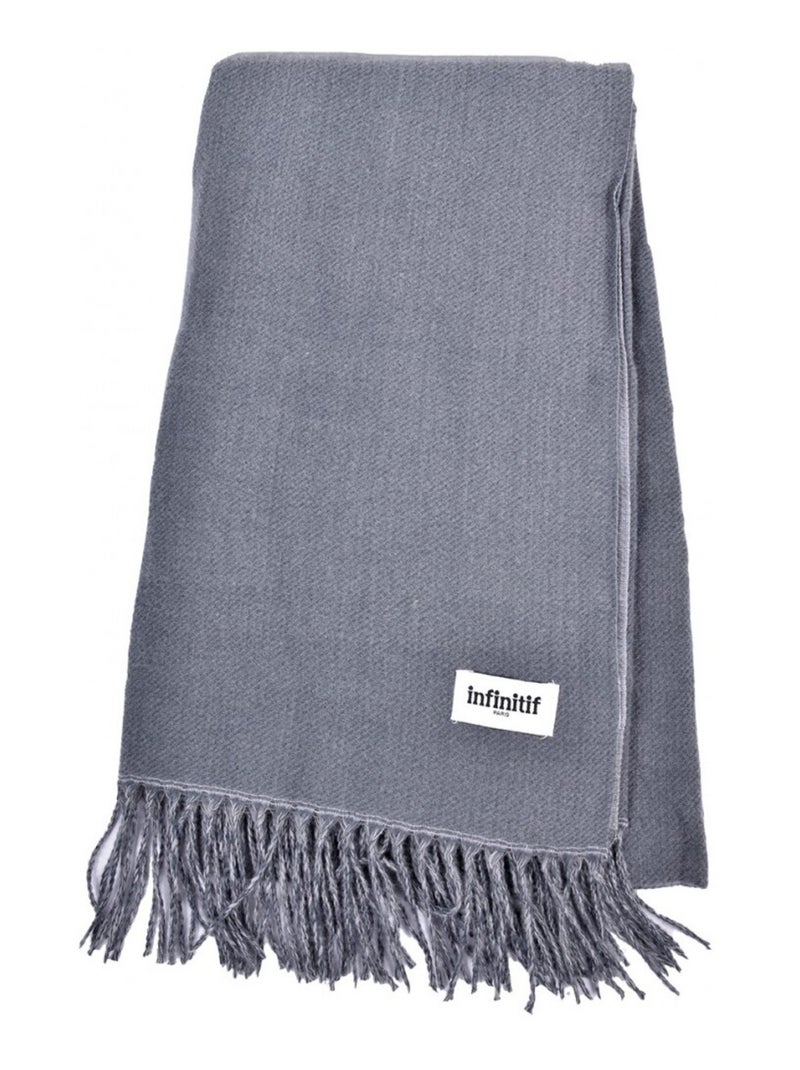 Cachecol Mulher INFINITIF 60X180CM Cinza - Kiabi