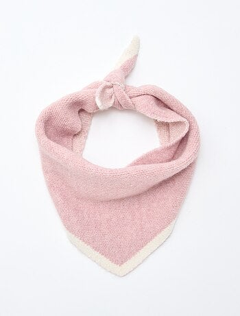 Cachecol triangular liso