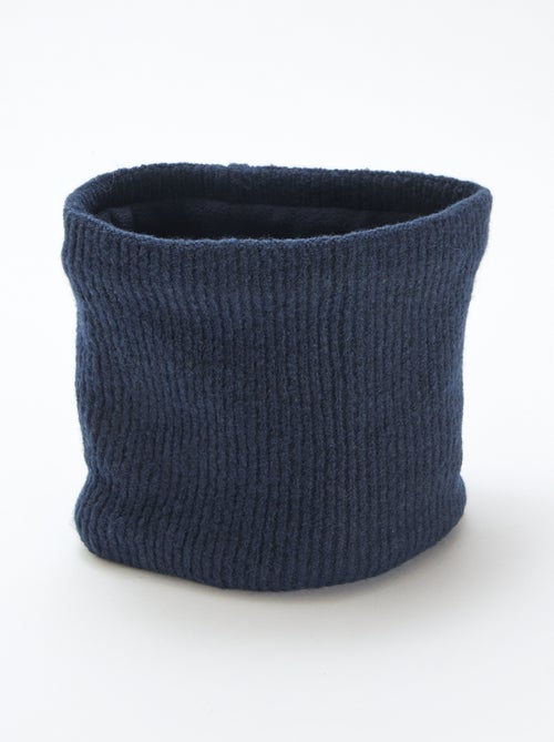 Cachecol tubular em malha lisa - Kiabi