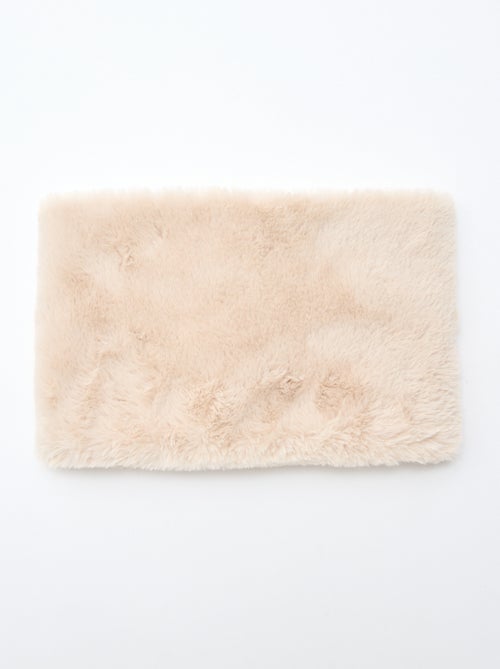 Cachecol tubular imitação de pele - Kiabi