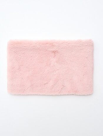 Cachecol tubular imitação de pele