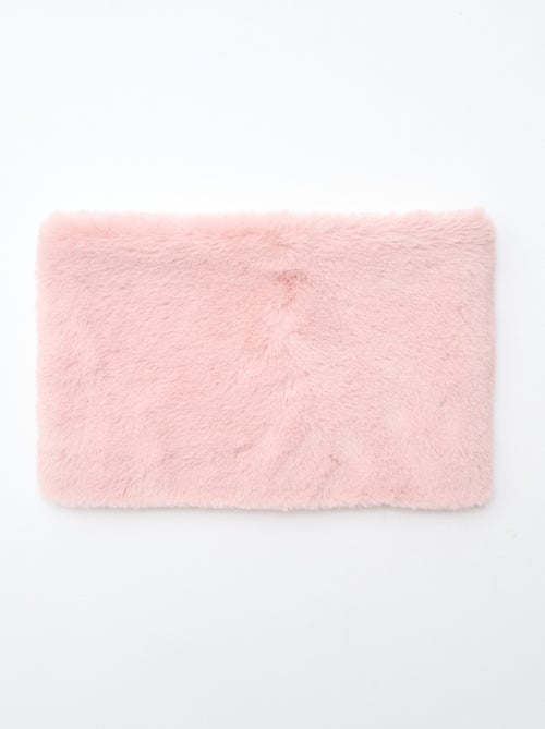 Cachecol tubular imitação de pele - Kiabi