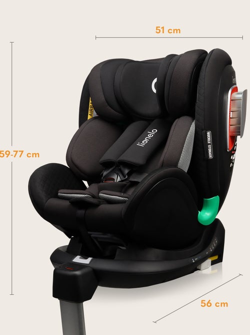 Cadeira auto 0+/1 LIONELO Antoon Plus i-Size – Base giratória 360° – ISOFIX – 40-105 cm - Kiabi