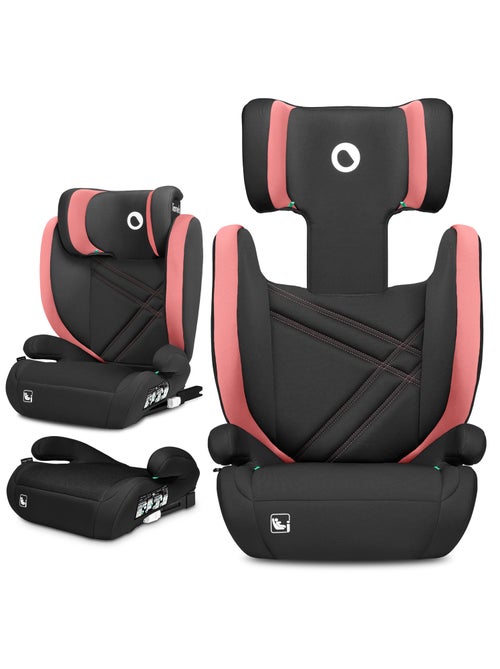 Cadeira auto 100-150cm LIONELO Hugo i-Size - ISOFIX - Grupo 2/3 - Apoio de cabeça com espuma - Kiabi Cadeira auto 100-150cm LIONELO Hugo i-Size - ISOFIX - Grupo 2/3 - Apoio de cabeça com espuma - Kiabi