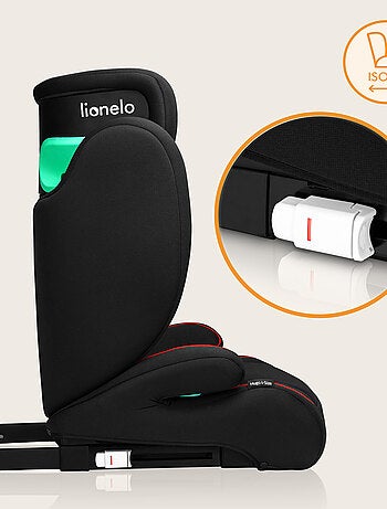 Cadeira auto 100-150cm LIONELO Hugo i-Size - ISOFIX - Grupo 2/3 - Apoio de cabeça com espuma