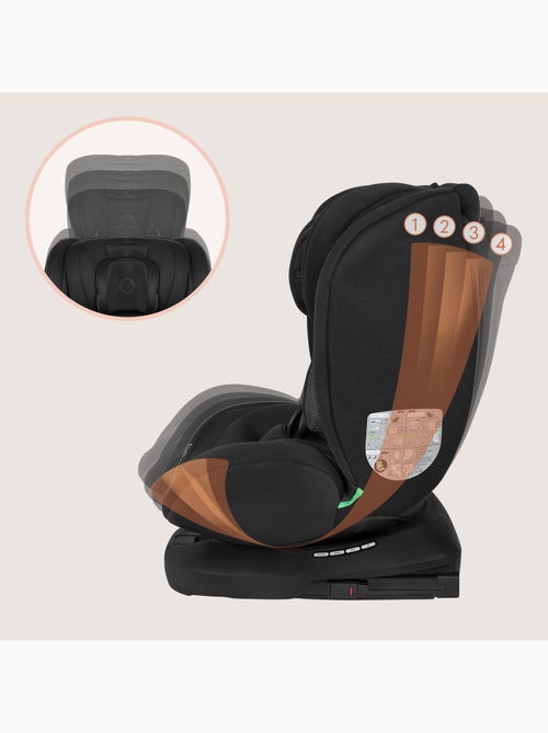 Cadeira Auto 360° LIONELO Bastiaan i-Size - ISOFIX - 40-150 cm - SideProtect - Kiabi