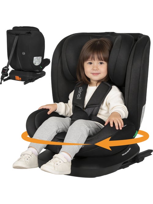 Cadeira Auto 360° LIONELO Bastiaan i-Size - ISOFIX - 40-150 cm - SideProtect - Kiabi