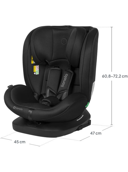 Cadeira Auto 360° LIONELO Bastiaan i-Size - ISOFIX - 40-150 cm - SideProtect - Kiabi