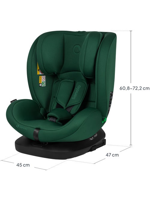 Cadeira Auto 360° LIONELO Bastiaan i-Size - ISOFIX - 40-150 cm - SideProtect - Kiabi