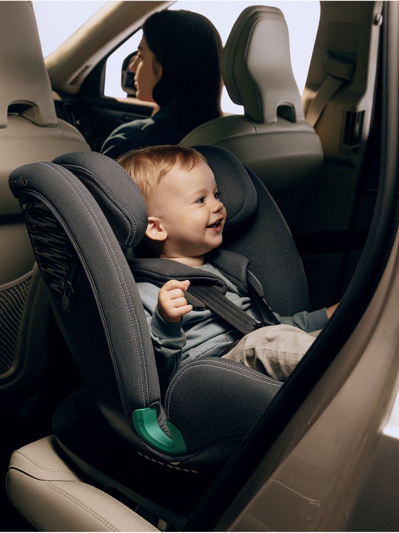 Cadeira Auto 360° LIONELO Bastiaan One i-Size - ISOFIX - 40-150 cm - SideProtect Cinza - Kiabi