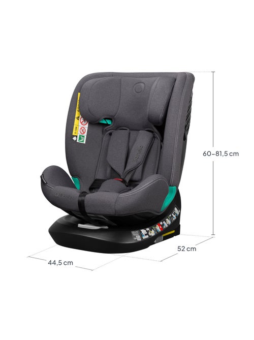 Cadeira Auto 360° LIONELO Bastiaan One i-Size - ISOFIX - 40-150 cm - SideProtect - Kiabi