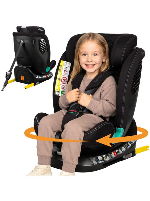 Cadeira Auto 360° LIONELO Bastiaan One i-Size - ISOFIX - 40-150 cm - SideProtect - Kiabi