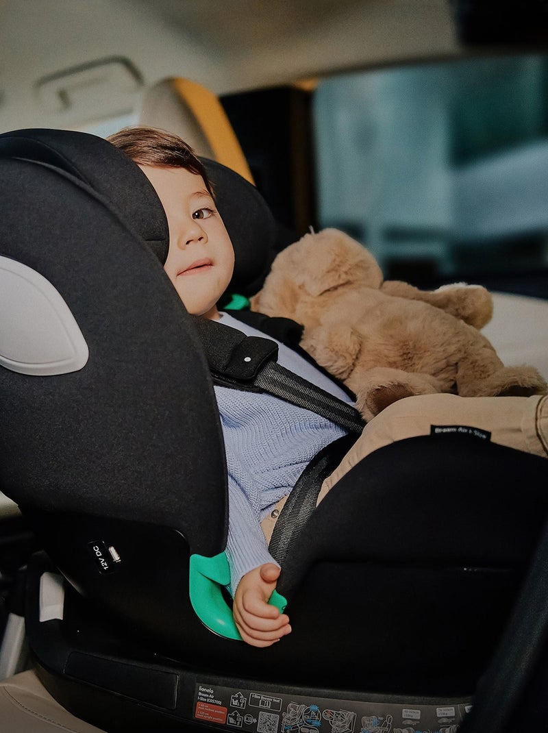 Cadeira auto 360° LIONELO Braam i-Size – 40-150 cm – ISOFIX – Grupo 0/1/2/3 Preto - Kiabi