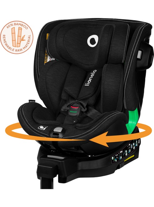 Cadeira auto 360° LIONELO Harmony i-Size - ISOFIX - 60% bambu - 40-150cm - Grupo 0+/1/2/3 - Kiabi
