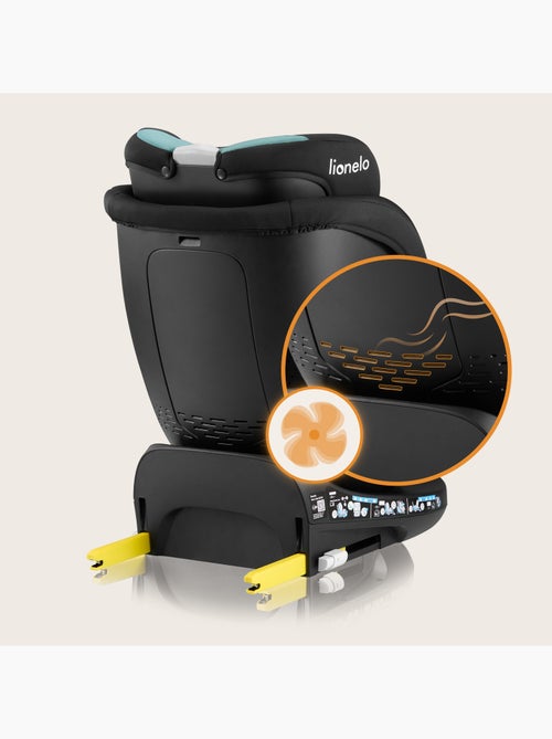 Cadeira auto 360° LIONELO Navy i-Size - ISOFIX - Ventilação da carcaça - 40-150 cm - 0+/1/2/3 - Kiabi