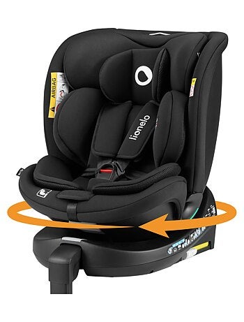 Cadeira auto 360° LIONELO Navy i-Size - ISOFIX - Ventilação da carcaça - 40-150 cm - 0+/1/2/3