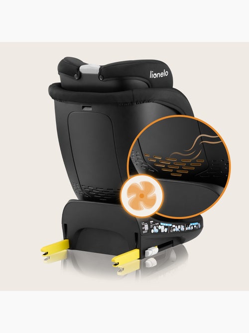 Cadeira auto 360° LIONELO Navy i-Size - ISOFIX - Ventilação da carcaça - 40-150 cm - 0+/1/2/3 - Kiabi