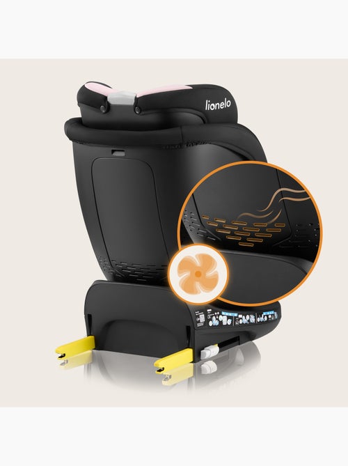 Cadeira auto 360° LIONELO Navy i-Size - ISOFIX - Ventilação da carcaça - 40-150 cm - 0+/1/2/3 - Kiabi