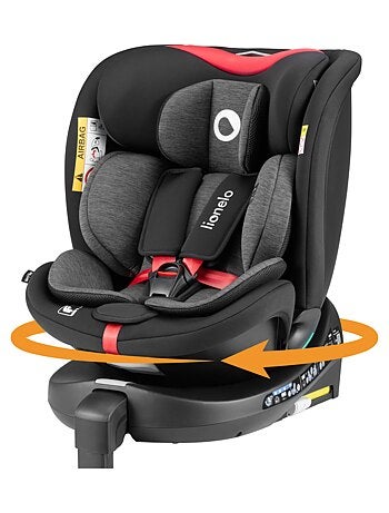 Cadeira auto 360° LIONELO Navy i-Size - ISOFIX - Ventilação da carcaça - 40-150 cm - 0+/1/2/3