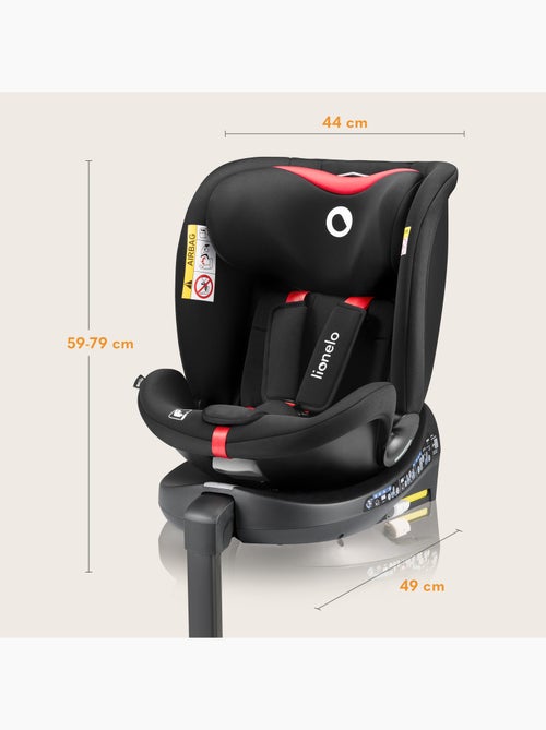 Cadeira auto 360° LIONELO Navy i-Size - ISOFIX - Ventilação da carcaça - 40-150 cm - 0+/1/2/3 - Kiabi