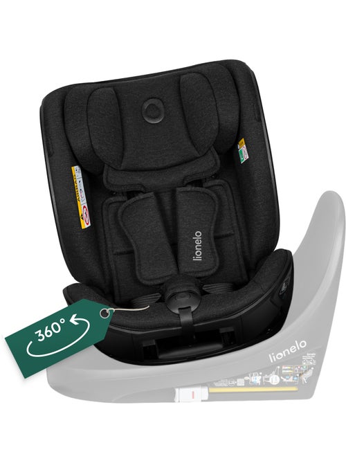 Cadeira auto 40-105 cm LIONELO Moxie Next i-Size - ISOFIX - 0-4 anos - Tecido de bambu - Kiabi
