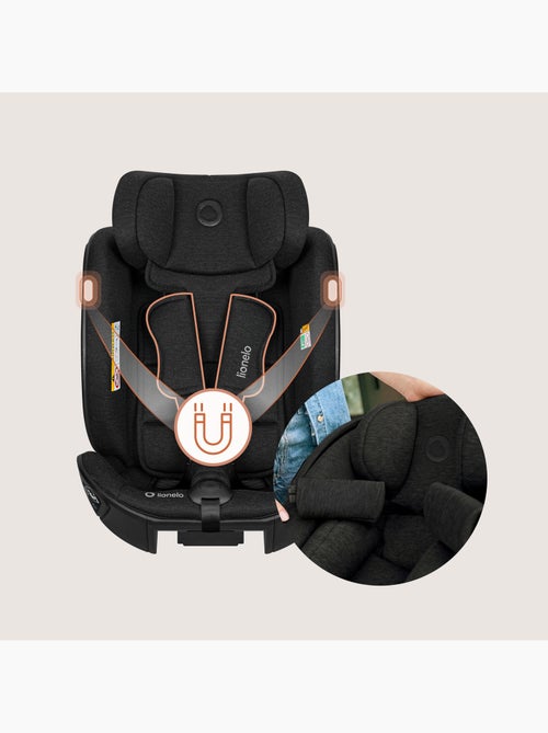 Cadeira auto 40-105 cm LIONELO Moxie Next i-Size - ISOFIX - 0-4 anos - Tecido de bambu - Kiabi