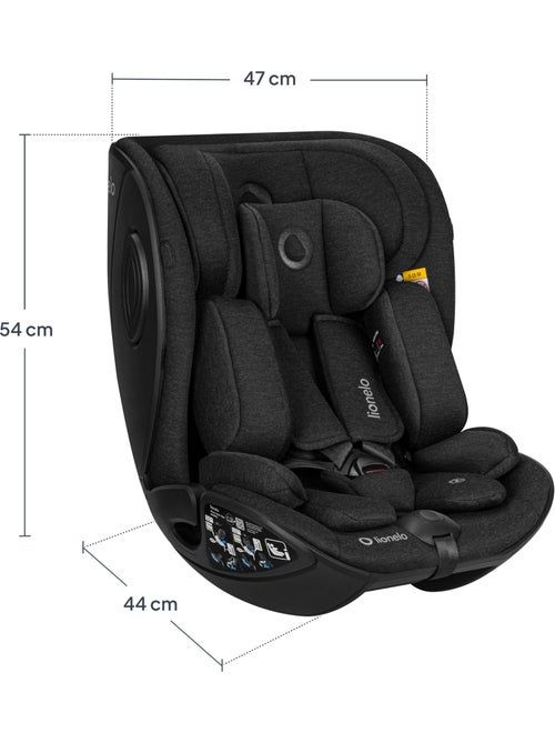 Cadeira auto 40-105 cm LIONELO Moxie Next i-Size - ISOFIX - 0-4 anos - Tecido de bambu - Kiabi