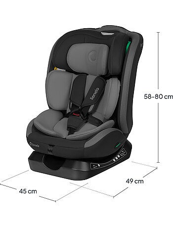 Cadeira auto 40-150 cm LIONELO Aart i-Size - Ajuste da inclinação - Grupo 0+/1/2/3