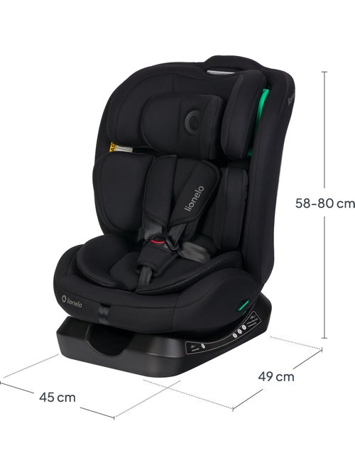 Cadeira auto 40-150 cm LIONELO Aart i-Size - Ajuste da inclinação - Grupo 0+/1/2/3 - Kiabi
