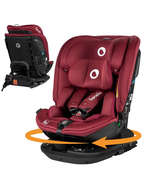 Cadeira auto 40-150 cm LIONELO Bastiaan RWF i-Size – Base giratória 360° – ISOFIX – Grupo 0/1/2/3 - Kiabi