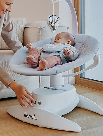 Cadeira auto 40-150 cm LIONELO Bastiaan RWF i-Size – Base giratória 360° – ISOFIX – Grupo 0/1/2/3