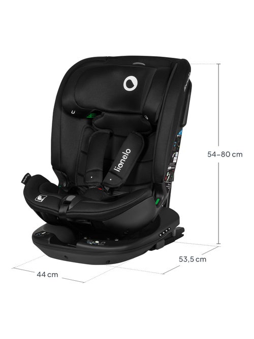 Cadeira auto 40-150 cm LIONELO Bastiaan RWF i-Size – Base giratória 360° – ISOFIX – Grupo 0/1/2/3 - Kiabi
