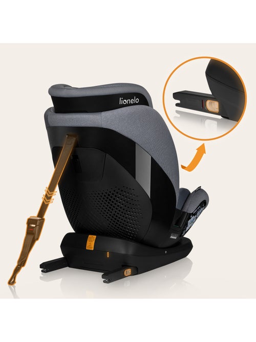 Cadeira auto 76-150cm LIONELO Lavender i-Size - ISOFIX - Ventilação - Grupo 1/2/3 - Kiabi