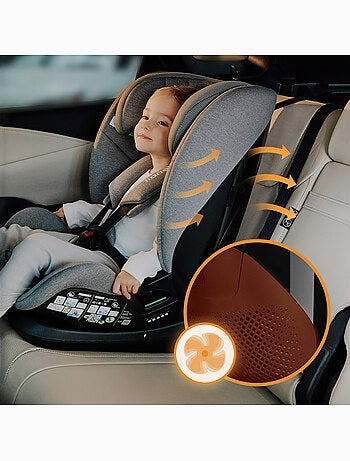 Cadeira auto 76-150cm LIONELO Lavender i-Size - ISOFIX - Ventilação - Grupo 1/2/3