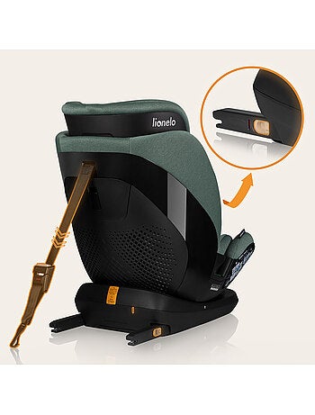Cadeira auto 76-150cm LIONELO Lavender i-Size - ISOFIX - Ventilação - Grupo 1/2/3