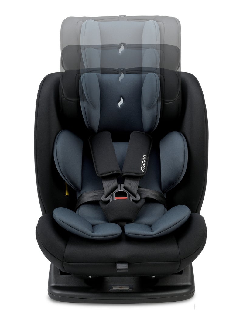 Cadeira auto bebé/criança huddle 2 i-size - 40-150 cm preto Preto Preto - Kiabi