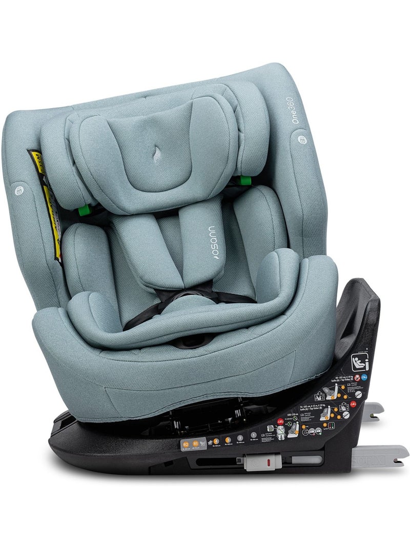 Cadeira auto bebé/criança one360 i-size 40-150 cm Azul - Kiabi