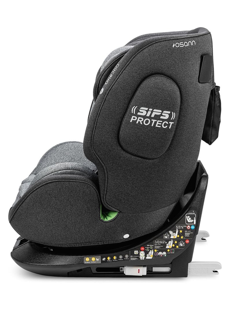 Cadeira auto bebé/criança one360 i-size 40-150 cm Cinza - Kiabi